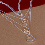 925 Sterling Silver Heart Charms & Necklaces - Ripe Pickings