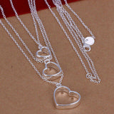 925 Sterling Silver Heart Charms & Necklaces - Ripe Pickings