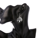 925 Sterling Silver Leaves Pendant Earrings and Necklace (Tree of Life) - Ripe Pickings
