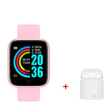 D20 Smart Fitness Watch + i7 TWS Wireless Earbuds/Earpieces with Mic & Charger Box - Ripe Pickings