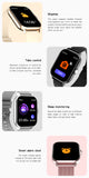 Y13S Sports Smartwatch  **The Metal Collection** (Music Player, Intelligent Voice, Make and Receive Calls) - Ripe Pickings