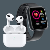 Y68S Macaron Smart Watch +  Air Pro 4 TWS Wireless Earbuds & Charger Case - Ripe Pickings