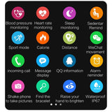A6 Plus Smart Watch (Unisex, Blood Oxygen Measure) - Ripe Pickings