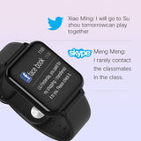 B57 Multi - functional Smart Watch with 1.3 - inch IPS Colour Screen & Magnetic Charging - Ripe Pickings