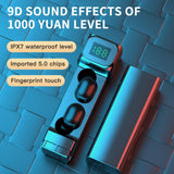BQC - 01 TWS Wireless Earphones (Stereo, LED Power Display, Bluetooth 5.1) - Ripe Pickings