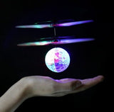 Colorful LED Induction Remote Control Drone/Flying Ball - Ripe Pickings