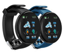 D18 Smart Fitness Watch with HR & BP Tracker, Pedometer, Call & Msg Notifications and more - Ripe Pickings