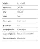 D20 Smart Watch & Fitness Tracker + FREE i7 TWS Wireless Earbuds with Mic & Charger Box - Ripe Pickings