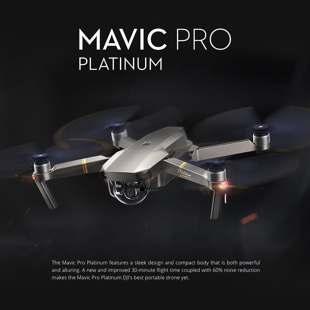 DJI Mavic Pro Platinum Drone with 4K Camera (PRICE REDUCED) – Ripe