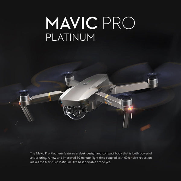 DJI Mavic Pro Platinum Drone with 4K Camera (PRICE REDUCED) – Ripe