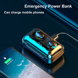 F9 - 5C TWS Wireless Smart - Touch Earphones with Charger Box (Bluetooth 5.0, Noise Cancelling) - Ripe Pickings