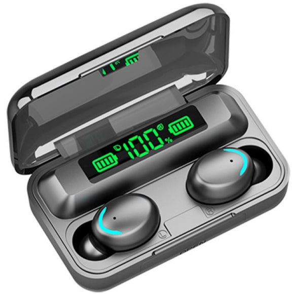 F9 - 5C TWS Wireless Smart - Touch Earphones with Charger Box (Bluetooth 5.0, Noise Cancelling) - Ripe Pickings
