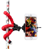Flexible, Sponge Octopus Mini Tripod/Phone Stand with Bluetooth Remote Shutter for Smartphones - Ripe Pickings