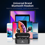 Floveme Mini Bluetooth Wireless Earphones with 3D Stereo Sound & Magnetic Charging Box - Ripe Pickings