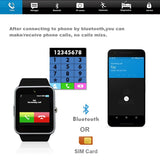 GT08 Smartwatch with Pedometer, Messaging and Make and Receive Calls, Music and More - Ripe Pickings