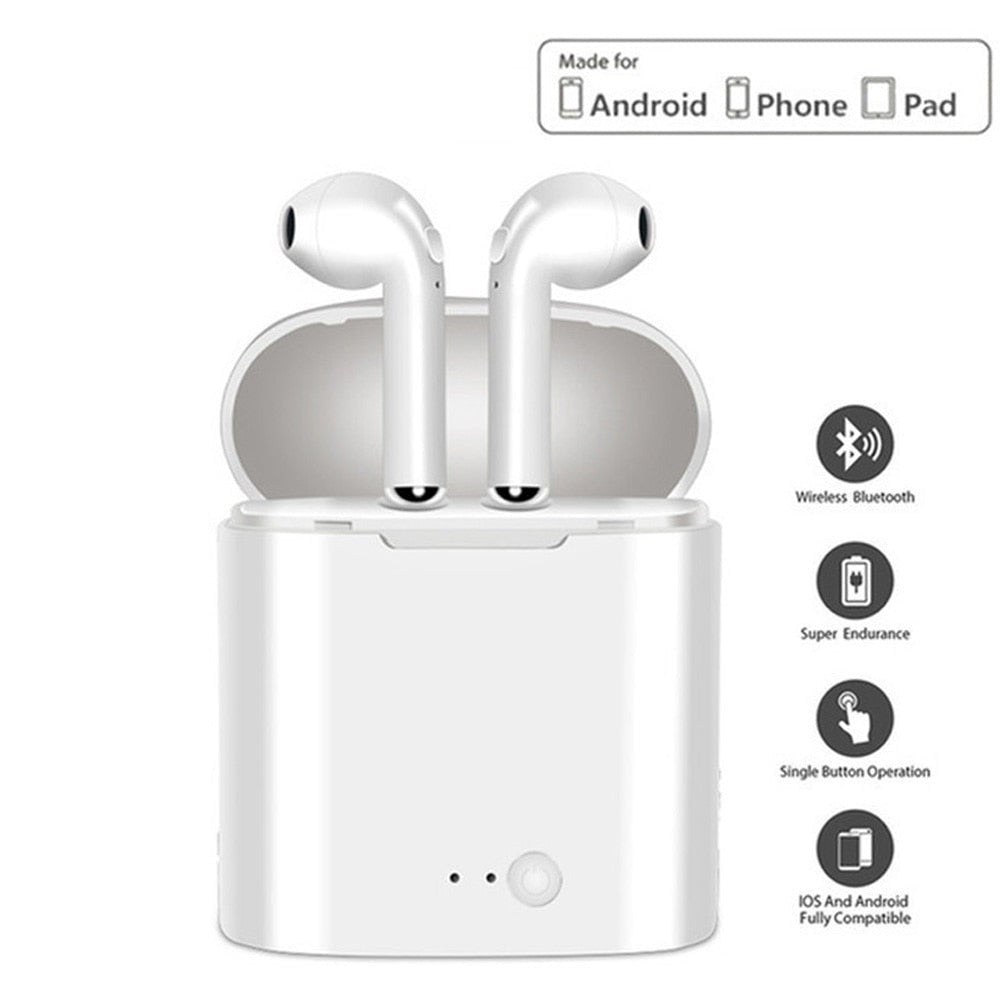 i7s TWS Wireless Earbuds with Charger Box – Ripe Pickings