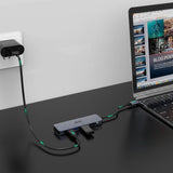 ICZI 6 in 1 USB C Multifunction HUB - type C to 4K HDMI USB 3.0 SD TF Card Converter - Ripe Pickings