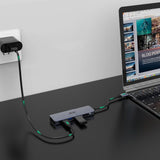 ICZI 6 in 1 USB C Multifunction HUB - type C to 4K HDMI USB 3.0 SD TF Card Converter - Ripe Pickings