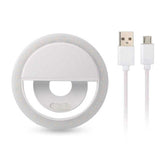 LED Selfie Ring Light for your Mobile Phone (Colour Temperature for Whitened, Rosy Facial Beauty) - Ripe Pickings