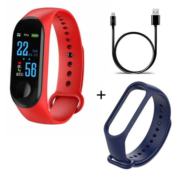 M3 Smart Fitness Watch + Additional Strap - Ripe Pickings