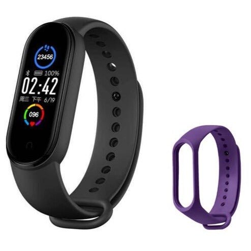 M5 Smart Watch with Spare Replacement Strap (for fitness and health monitoring) - Ripe Pickings