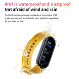 M6 Smart Fitness Watch (with Magnetic Charging Band, HR & BP, Find My Phone) - Ripe Pickings