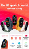 M6 Smart Fitness Watch (with Magnetic Charging Band, HR & BP, Find My Phone) - Ripe Pickings