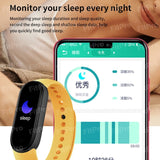 M6 Smart Fitness Watch (with Magnetic Charging Band, HR & BP, Find My Phone) - Ripe Pickings