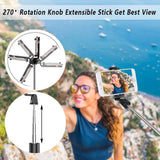 Mini Bluetooth 4.0 Tripod/Selfie Stick with Detachable Wireless Remote - Ripe Pickings