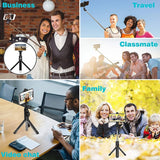 Mini Bluetooth 4.0 Tripod/Selfie Stick with Detachable Wireless Remote - Ripe Pickings