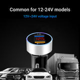 Mini Dual USB Mobile Phone Fast Charger for Vehicles (with LED Display) - Ripe Pickings