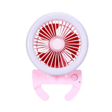 Mini Selfie LED Ring Light With Portable Electric Fan (Mounts onto any Mobile Phone) - Ripe Pickings