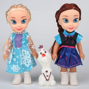 Multi - piece Princess Anna & Princess Elsa Frozen Doll Toys - Ripe Pickings