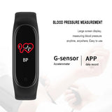 New M4 Fitness Band with HR and BP monitor, Pedometer (similar to Fitbit Alta) - Ripe Pickings
