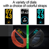 New M4 Fitness Band with HR and BP monitor, Pedometer (similar to Fitbit Alta) - Ripe Pickings