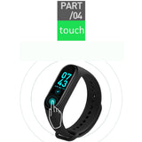New M4 Fitness Band with HR and BP monitor, Pedometer (similar to Fitbit Alta) - Ripe Pickings