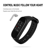 New M4 Fitness Band with HR and BP monitor, Pedometer (similar to Fitbit Alta) - Ripe Pickings