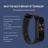 New M4 Fitness Band with HR and BP monitor, Pedometer (similar to Fitbit Alta) - Ripe Pickings