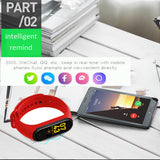 New M4 Fitness Band with HR and BP monitor, Pedometer (similar to Fitbit Alta) - Ripe Pickings