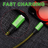 OLAF Micro USB Fast Charging and Data Cable (25cm to 300cm Cable Options) - Ripe Pickings