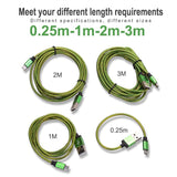 OLAF Micro USB Fast Charging and Data Cable (25cm to 300cm Cable Options) - Ripe Pickings