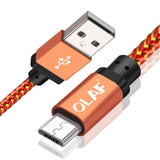 OLAF Micro USB Fast Charging and Data Cable (25cm to 300cm Cable Options) - Ripe Pickings