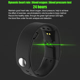 OLED Touch Screen Smart Watch with BP & HR Monitor, Passometer and More - Ripe Pickings