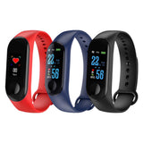 M3 Smart Watch Bracelet with Colour Screen, Heart Rate & BP Monitor - Ripe Pickings