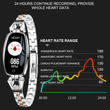 H8 Fitness Smartwatch for Woman (Waterproof, HR and BP Monitoring, Android and IOS Compatible) - Ripe Pickings