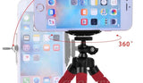 Flexible, Sponge Octopus Mini Tripod/Phone Stand with Bluetooth Remote Shutter for Smartphones - Ripe Pickings