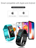 LIGE 2019 Smart Fitness Watch with Heart Rate Monitor, Pedometer, Call & Message Notifications & More - Ripe Pickings