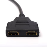 HDMI Splitter Cable (1 x Male To Dual HDMI 2 x Female Y Splitter Adapter) - Ripe Pickings