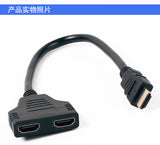 HDMI Splitter Cable (1 x Male To Dual HDMI 2 x Female Y Splitter Adapter) - Ripe Pickings