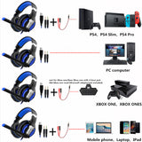 Gaming Headset with Base Stereo for PS4, Mobile Headset, XBox One, Nintendo Switch and PC - Ripe Pickings